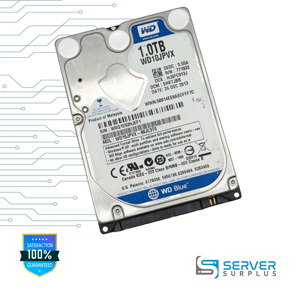 WD Blue 1TB SATA 2.5 in Enterprise HDD | WD10JPVX