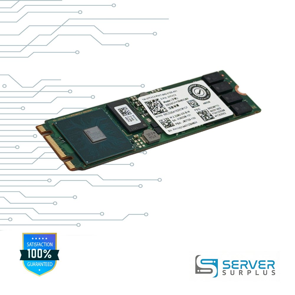 Dell 480GB SATA M.2 Enterprise SSD | 07FXC3 | SSDSCKKB480G8R | 7FXC3 | K36228-101 | J80729-100
