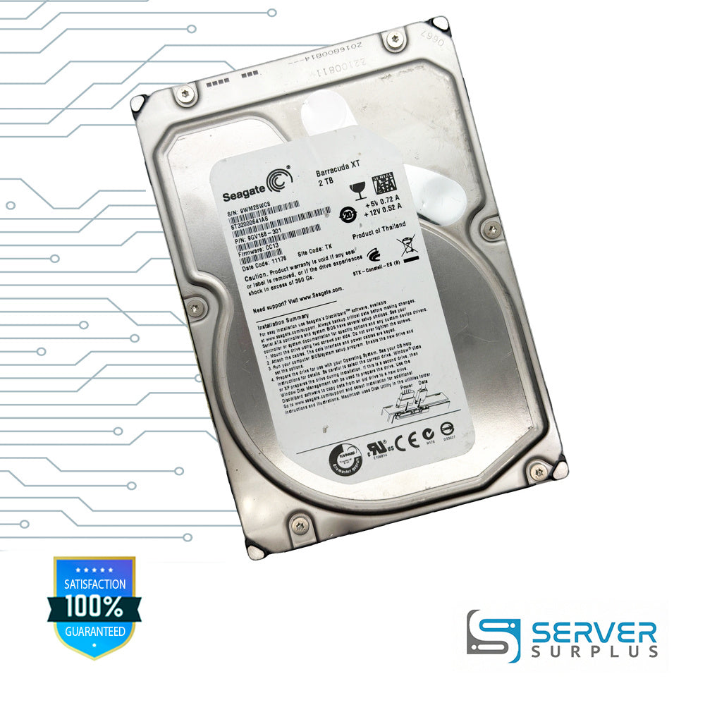Seagate Barracuda XT 2TB SATA 3.5 in Enterprise HDD | ST32000641AS