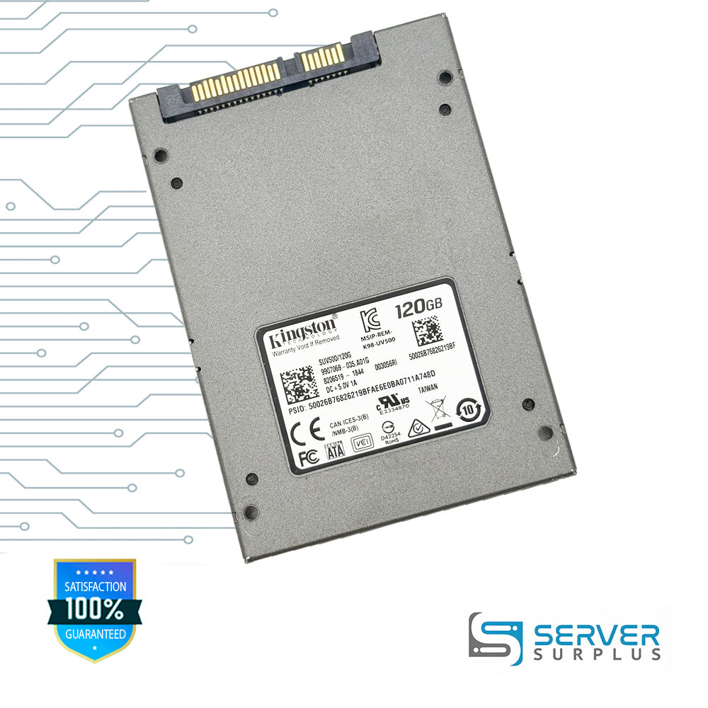 Kingston UV500 120GB SATA 2.5 in Enterprise SSD | SUV500/120G