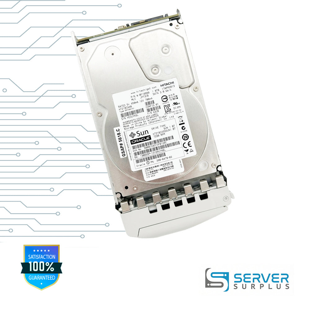 Oracle H7210CA30 1TB SATA 3Gb/s 3.5 in Enterprise HDD | 390-0479-02 | 0F10999 | 540-7910-02 | H7210CA30