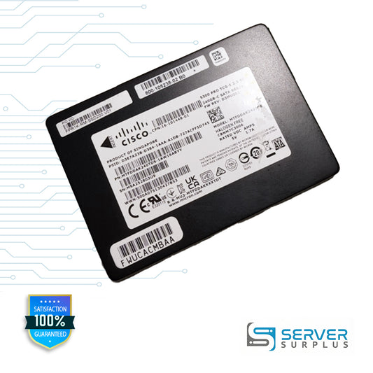 Cisco Micron 5300 PRO 240GB SATA III 6Gb/s 2.5-Inch Enterprise SSD (FPR1K-RM-SSD200)