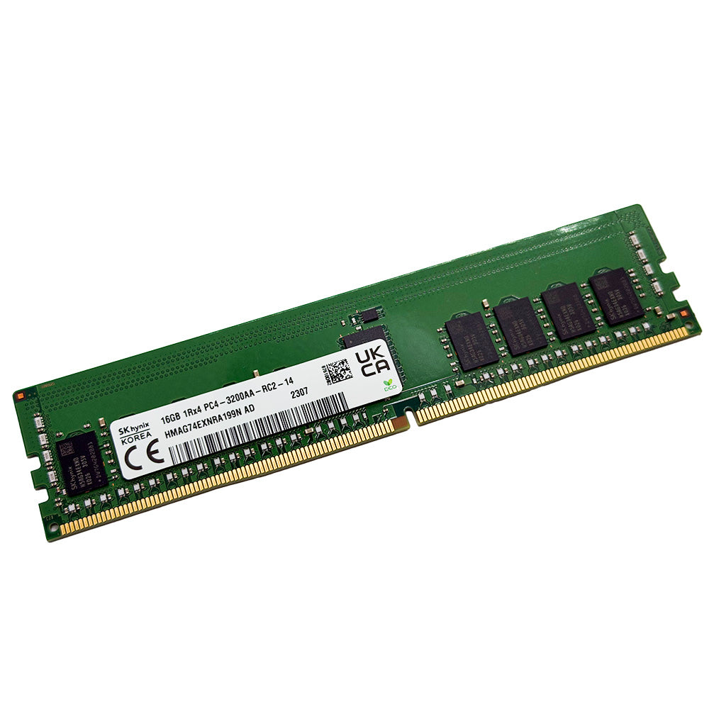 SK hynix 16GB DDR4-3200MHz PC4-25600 288-Pin Registered DIMM Server RAM (HMAG74EXNRA199N)