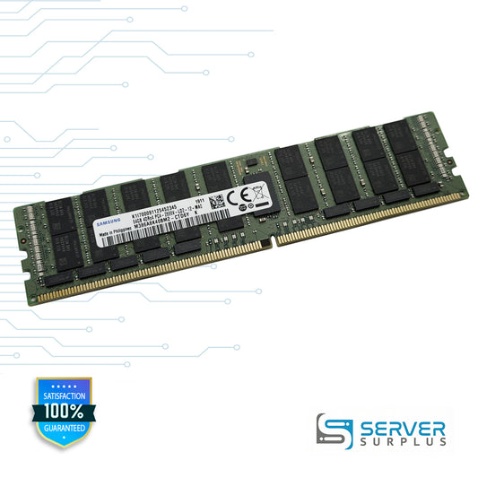 Samsung 64GB DDR4-2666MHz PC4-21300 288-Pin LRDIMM Server RAM (M386A8K40BM2-CTD)