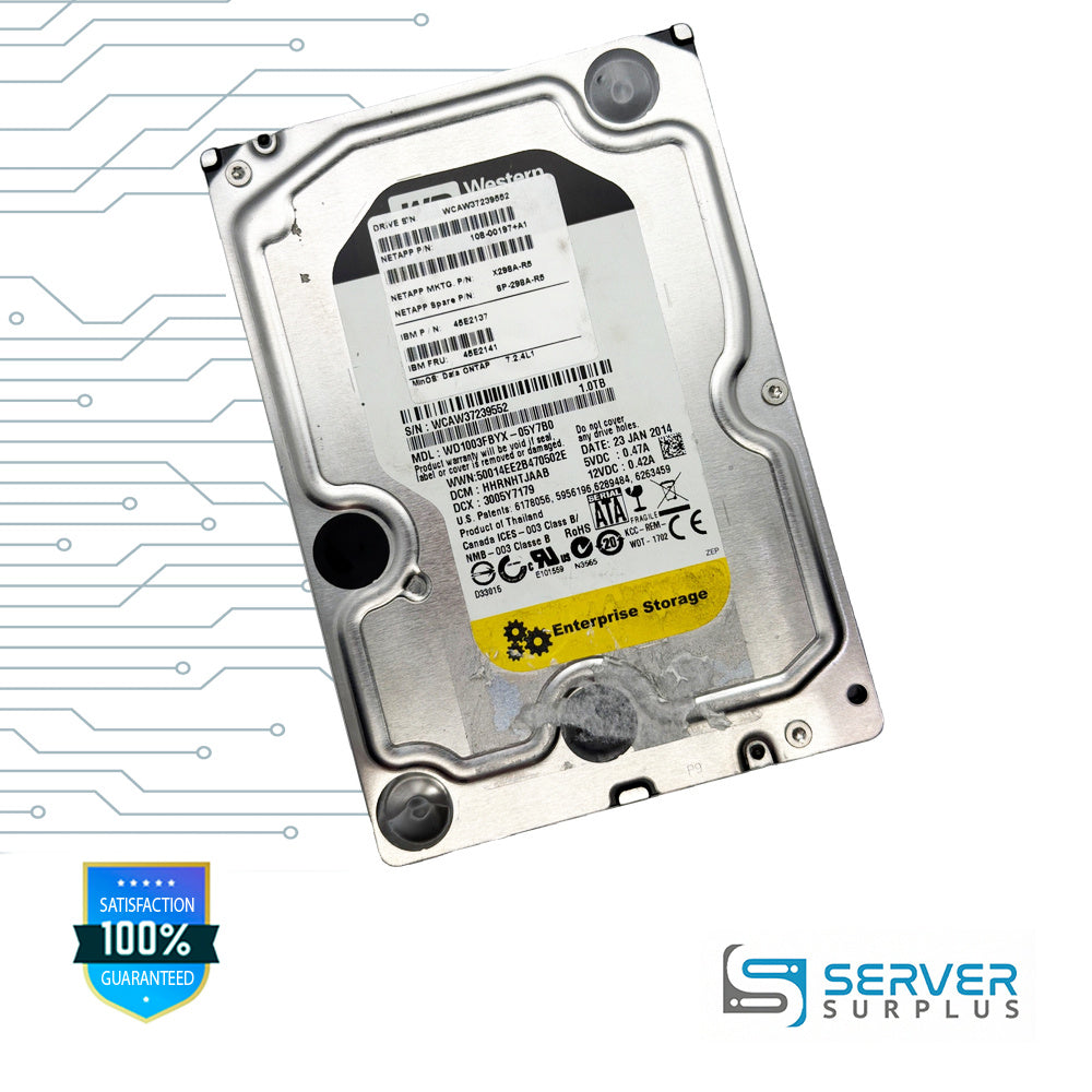 WD 1TB SATA 3.5 in Enterprise HDD | WD1003FBYX-05Y7B0