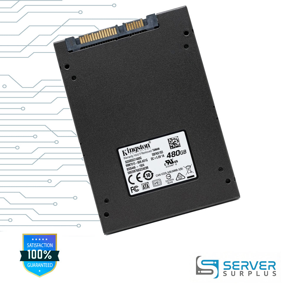 Kingston 480GB SATA 2.5 in Enterprise SSD | SQ500S37/480G