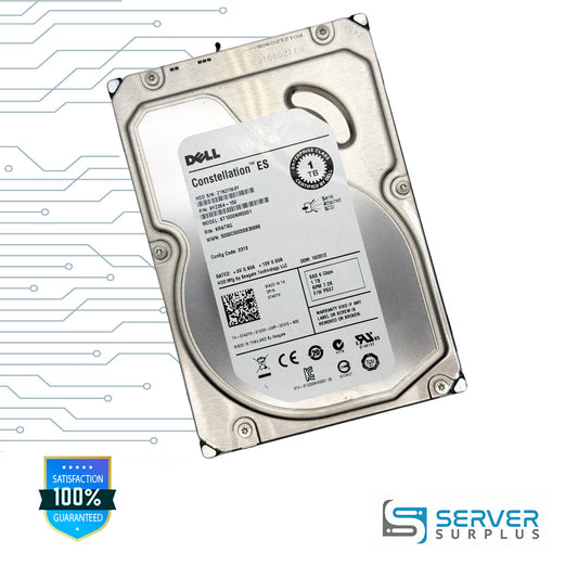 Dell Constellation ES 1TB SAS 6Gb/s 3.5-Inch Enterprise HDD | 0740YX | ST1000NM0001