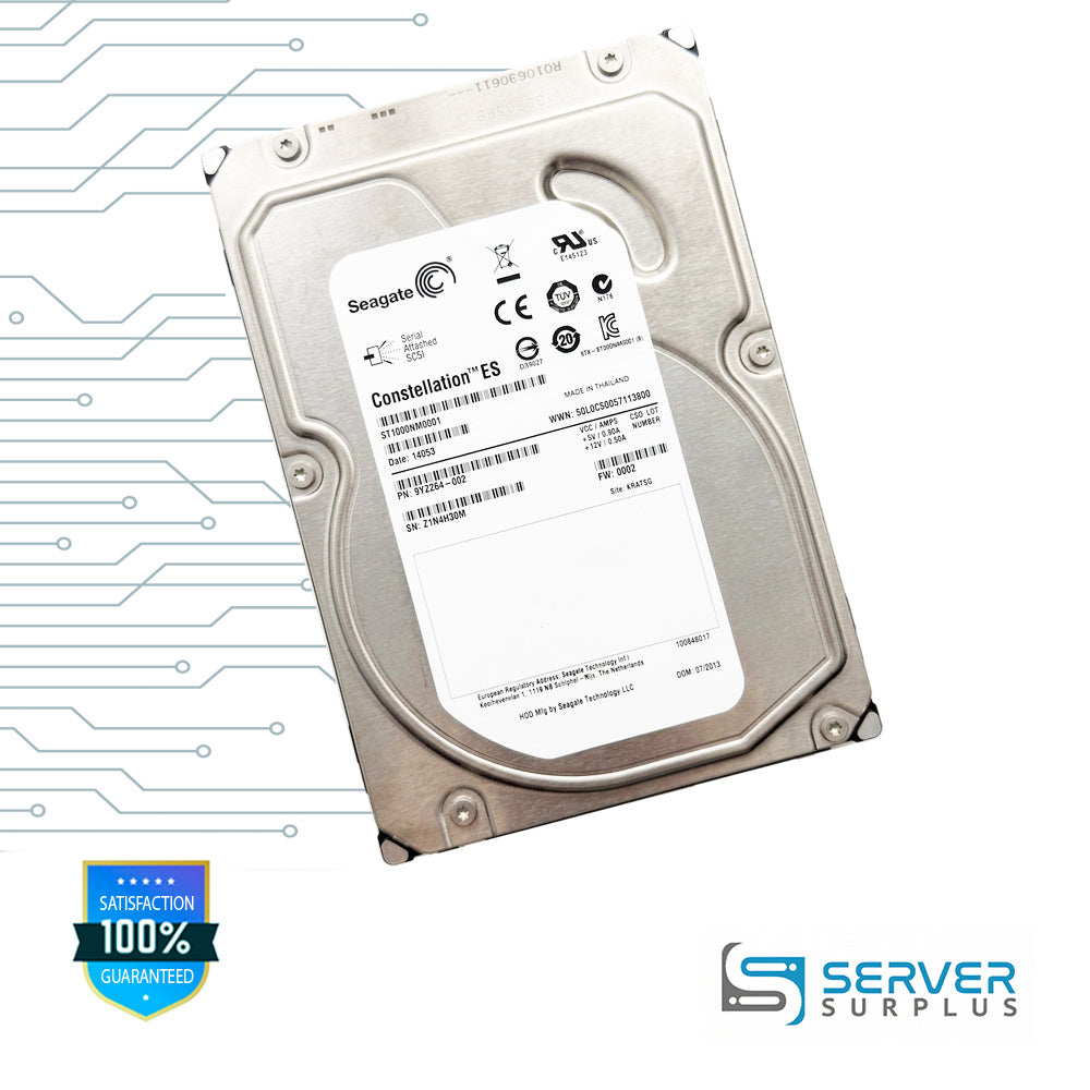 Seagate Constellation ES 1TB SAS 3.5 in Enterprise HDD | ST1000NM0001