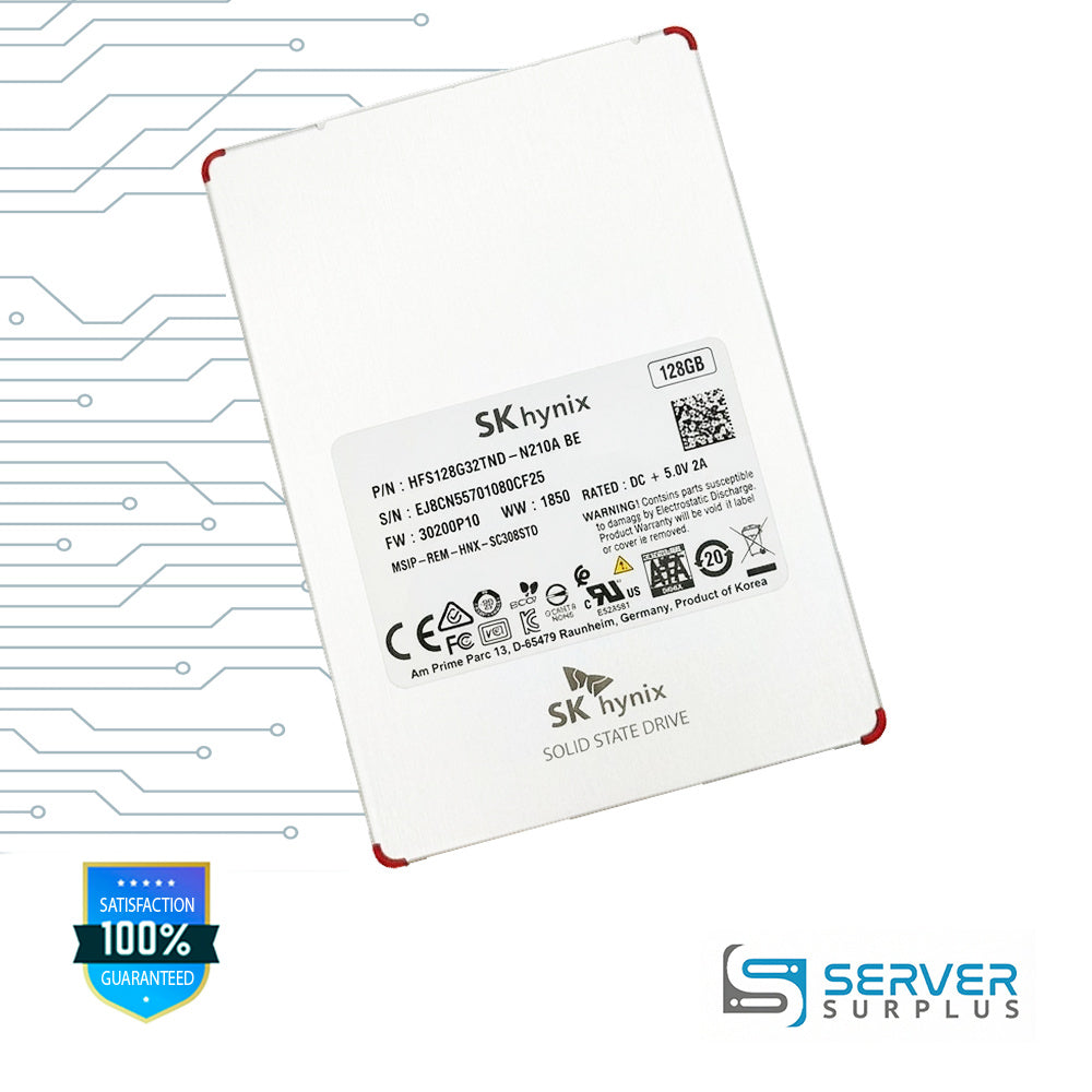 SK hynix 128GB SATA 6Gb/s 2.5 in Enterprise SSD | HFS128G32TND-N210ABE