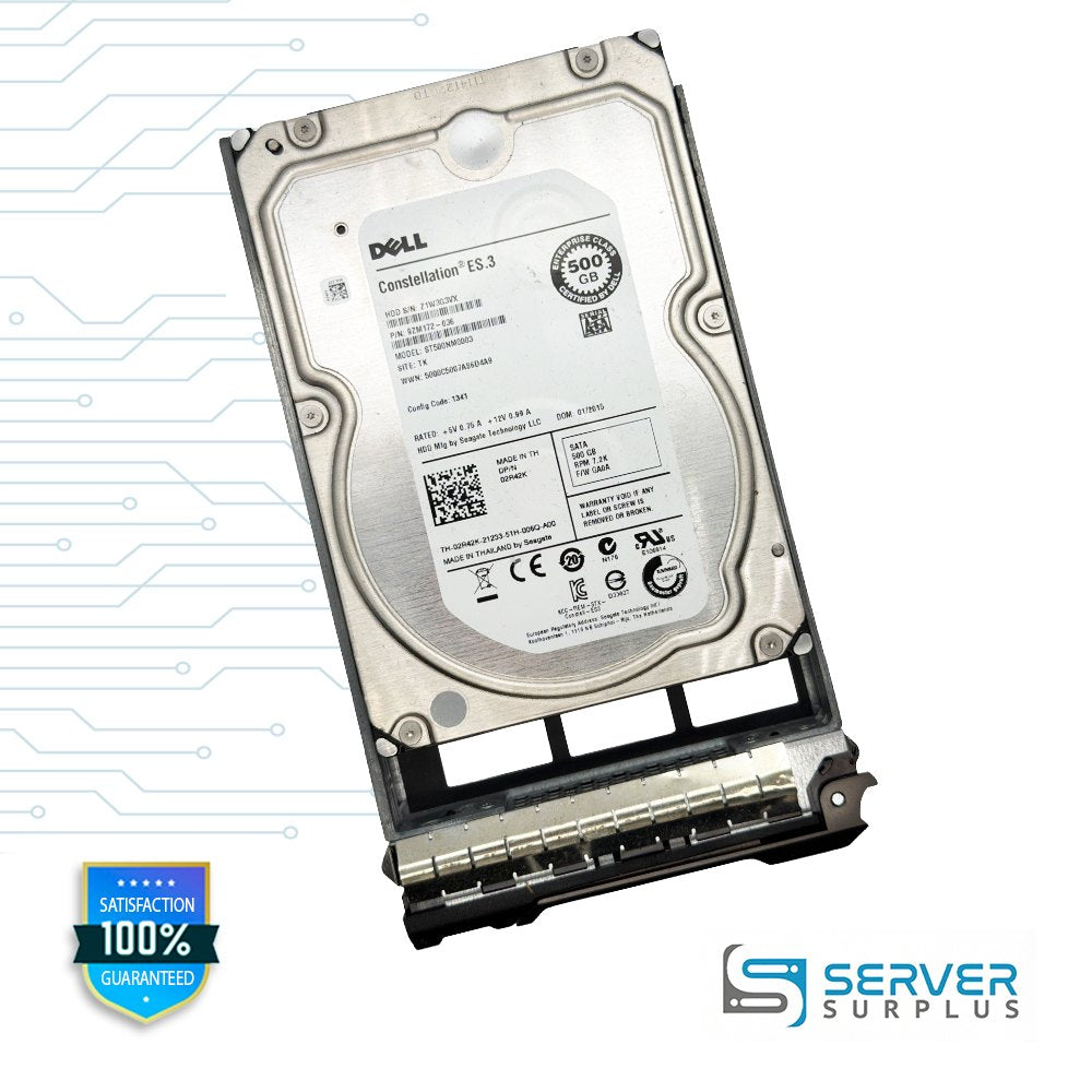 Seagate Constellation ES.3 500GB SATA 7.2K 3.5 in Enterprise HDD | ST500NM0003
