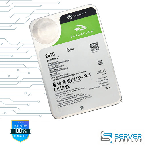 Seagate BarraCuda 26TB SATA 3.5 in Enterprise HDD | ST26000DM000