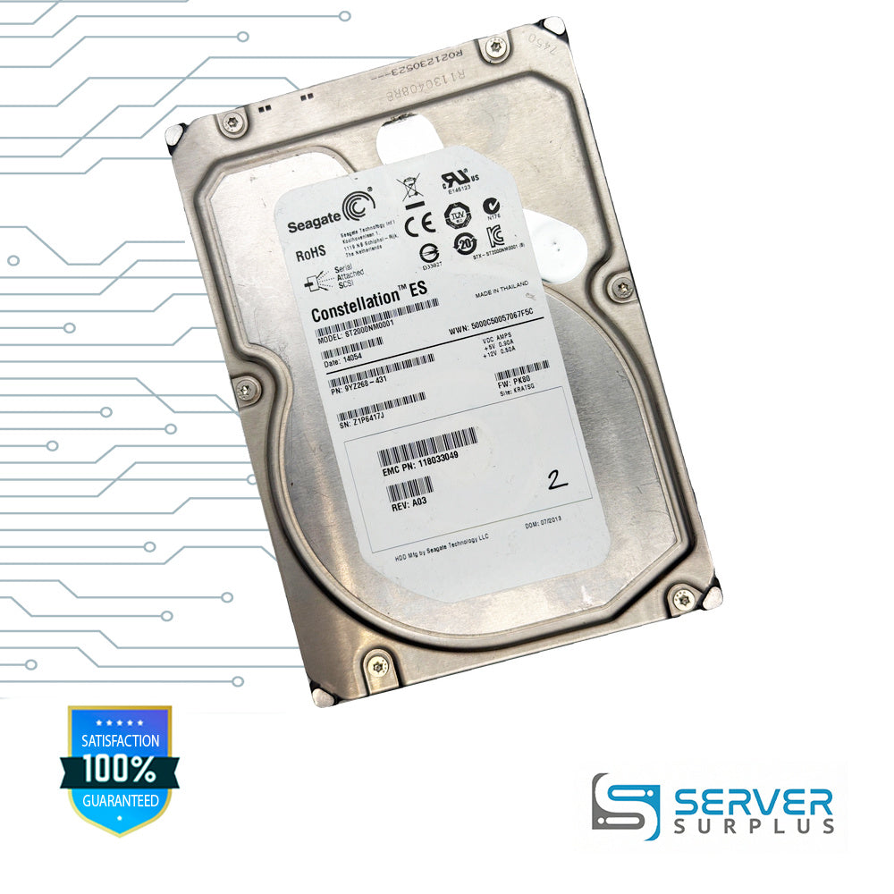 Seagate Constellation ES 2TB SAS 3.5 in Enterprise HDD | ST2000NM0001