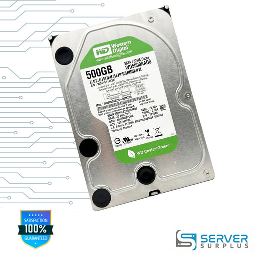 WD Caviar Green 500GB SATA 3.5 in Enterprise HDD | WD5000AADS