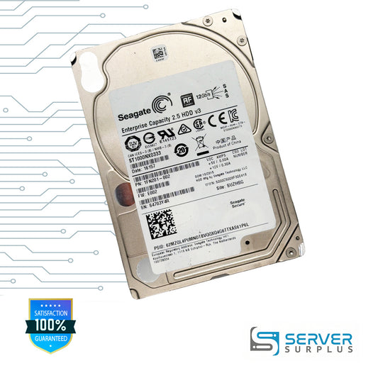 Seagate ST1000NX0333 1TB SAS 12Gb/s 2.5-Inch Enterprise HDD