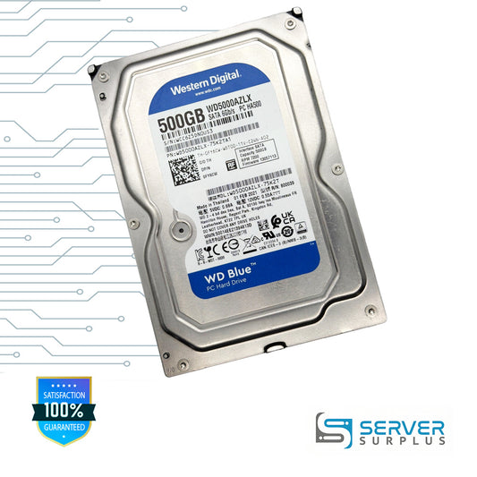 WD Blue 500GB SATA 6Gb/s 3.5 in Enterprise HDD | WD5000AZLX-75K2TA1