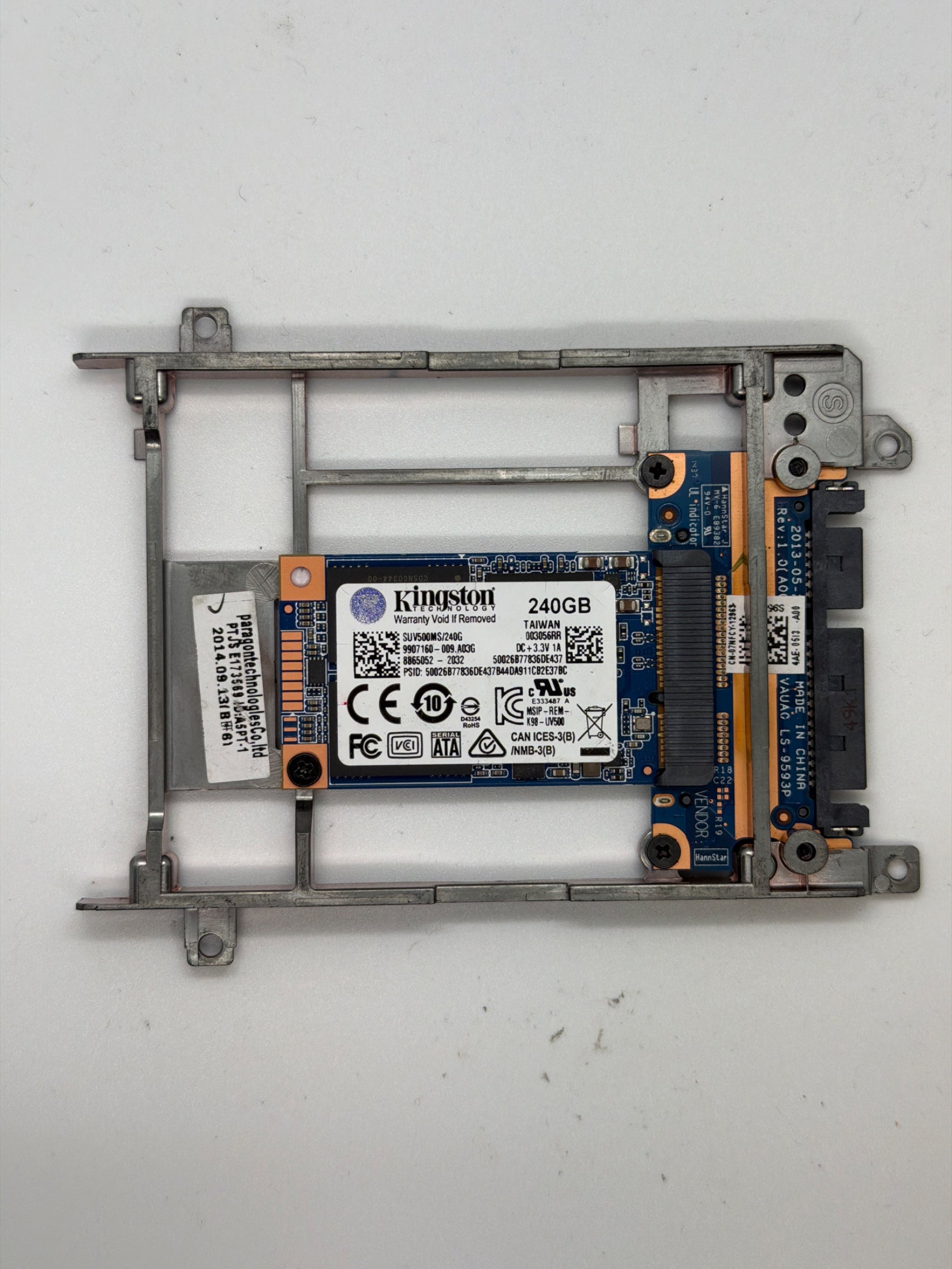 Kingston SUV500MS 240GB SATA mSATA Enterprise SSD | SUV500MS/240G