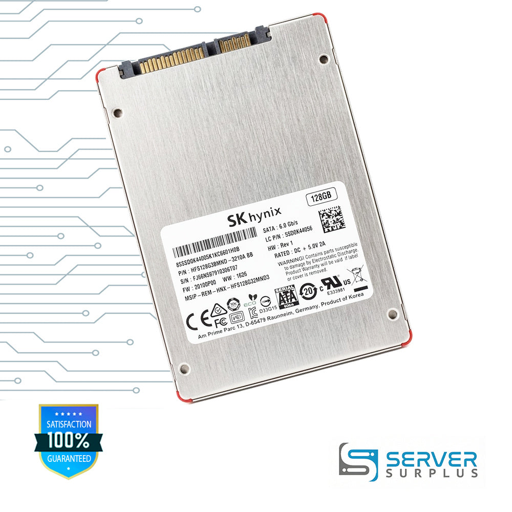 Lenovo 128GB SATA 6Gb/s 2.5 in Enterprise SSD | 5SD0K44056 | HFS128G3BMND-3210ABB | 8S5SD0K44056K1KC6601H0B
