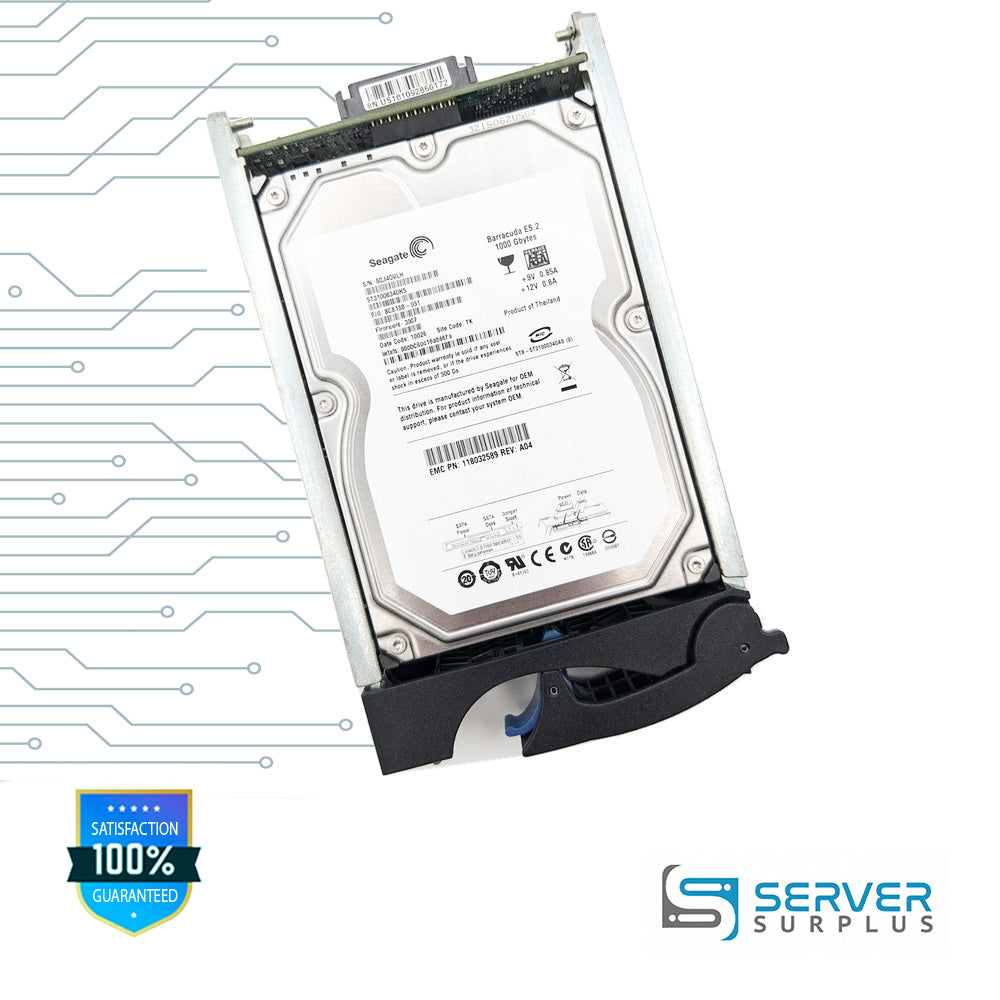 EMC Barracuda ES.2 1TB SATA 3.5 in Enterprise HDD | 118032589 | ST31000340NS | 9CA158-031