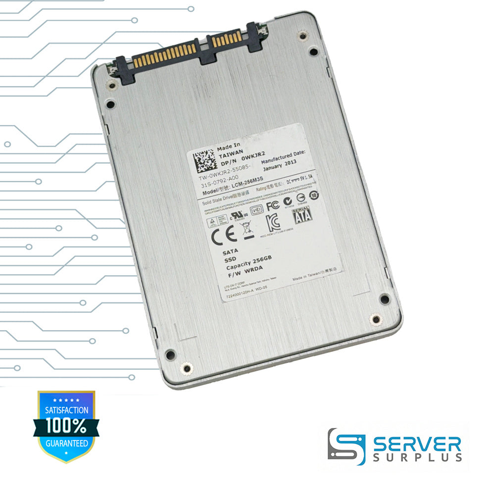 Dell LCM-256M3S 256GB SATA 2.5 in Enterprise SSD | 0WKJR2 | 31S-0792-A00 | WKJR2