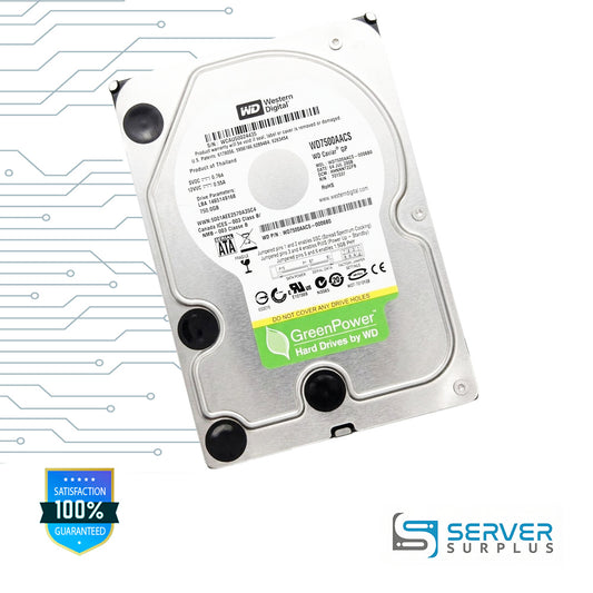 WD Caviar GP 750GB SATA 3.5 in Enterprise HDD | WD7500AACS | WD7500AACS-00D6B0