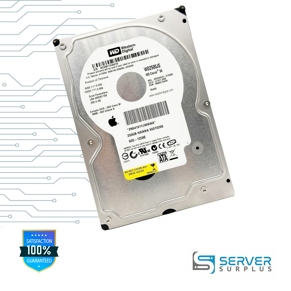 WD Caviar SE 250GB SATA 3.5 in Enterprise HDD | WD2500JS