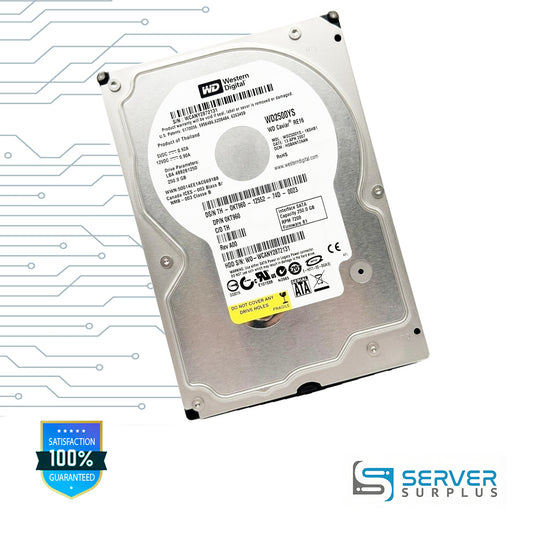 WD Caviar RE16 250GB SATA 7200 RPM 3.5 in Enterprise HDD | WD2500YS