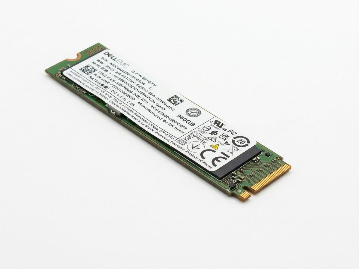 Dell 960GB PCIe Gen3 M.2 Enterprise SSD | 021GXV | HFS960GDC8X099N | 21GXV
