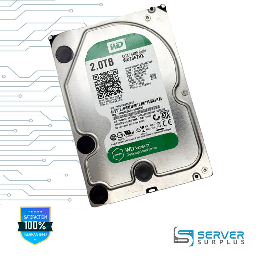 WD Green 2.0TB SATA 3.5 in Enterprise HDD | WD20EZRX