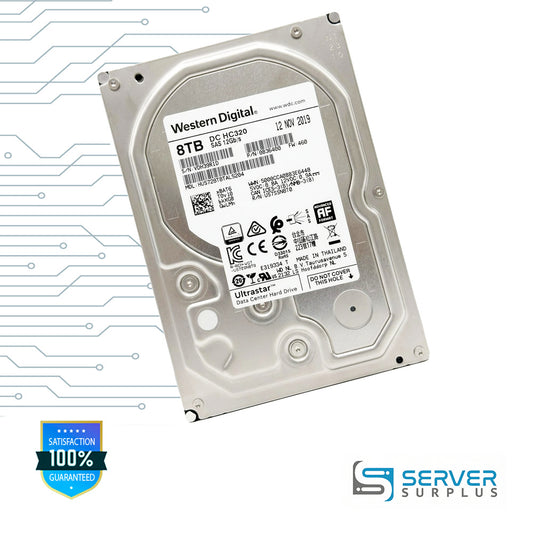 WD DC HC320 8TB SAS 12Gb/s 3.5 in Enterprise HDD | 0B36400