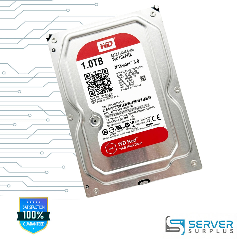 WD WD10EFRX 1TB SATA 3.5-Inch Enterprise HDD
