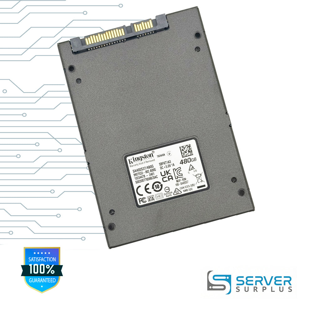 Kingston A400 480GB SATA 2.5 in Enterprise SSD | SA400S37/480G