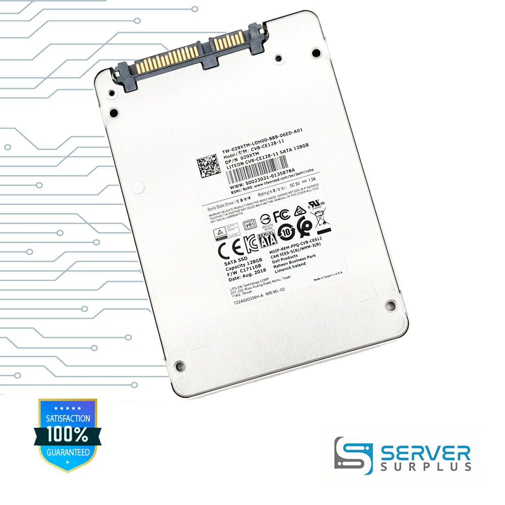 Dell 128GB SATA 2.5 in Enterprise SSD | 029XTM | CV8-CE128-11 | 29XTM