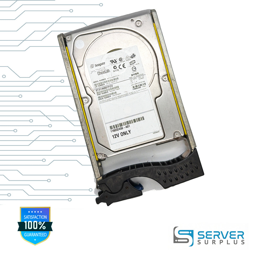 Seagate Cheetah 146GB Fibre Channel 3.5 in Enterprise HDD | ST3146807FCV