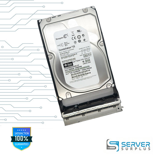 Sun Constellation ES 2TB SAS 7200 RPM 3.5 in Enterprise HDD | 542-0274-01 | ST32000444SS | 390-0476-02