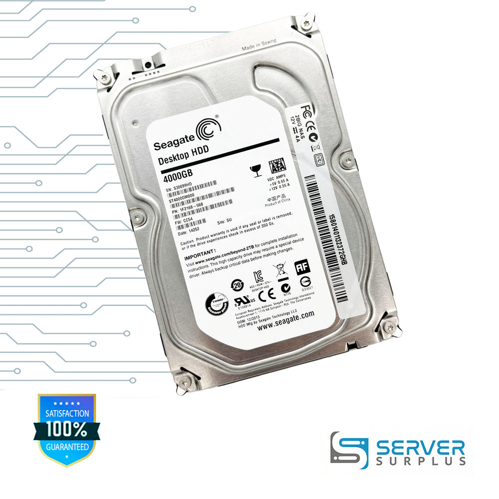 Seagate Desktop HDD 4TB 3.5-Inch Enterprise HDD | ST4000DM000