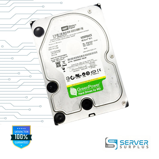 WD Caviar SE16 500GB SATA 3.5 in Enterprise HDD | WD5000AACS-00ZUB0
