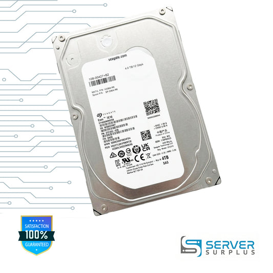 NetApp Exos 7E10 4TB SAS 12Gb/s 3.5-Inch Enterprise HDD | 108-00427+B2 | ST4000NM025B