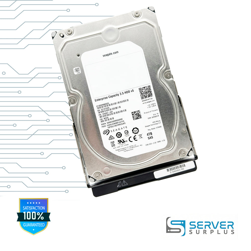 Seagate ST4000NM0025 4TB SAS 3.5-Inch Enterprise HDD