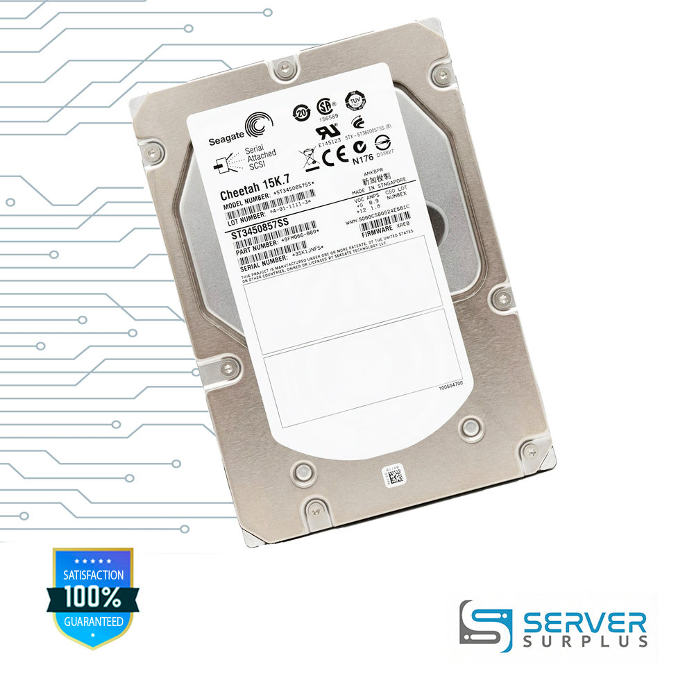 Seagate Cheetah 15K.7 SAS 3.5 in Enterprise HDD | ST3450857SS