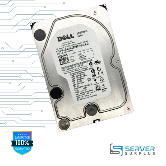 WD RE3 500GB SATA 7.2K 3.5 in Enterprise HDD | WD5002ABYS