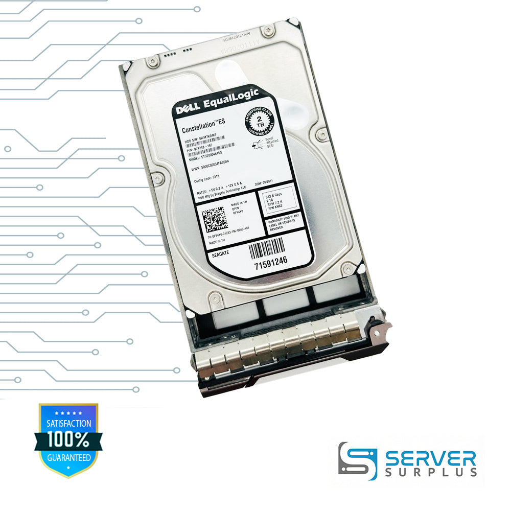 Dell Constellation ES 2TB SAS 6Gb/s 3.5-Inch Enterprise HDD | 0FY4Y0 | ST32000444SS