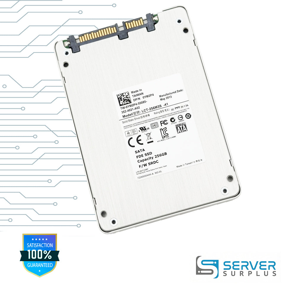 Dell LCT-256M3S-41 256GB SATA 2.5 in Enterprise SSD | 0YM2P4 | 352-4021-A02 | YM2P4