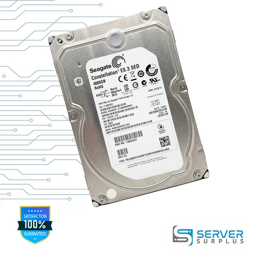 EMC Constellation ES.3 4TB SAS 6Gb/s 3.5-Inch Enterprise HDD | 118033257 | ST4000NM0063