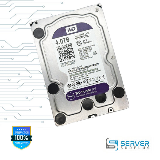 WD Purple NV 4TB SATA 3.5 in Enterprise HDD | WD4NPURX