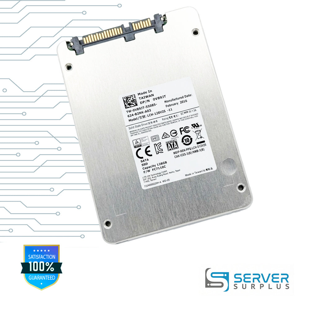 Dell LCH-128V2S 128GB SATA 2.5 in Enterprise SSD | 0V89JT | LCH-128V2S-11 | V89JT