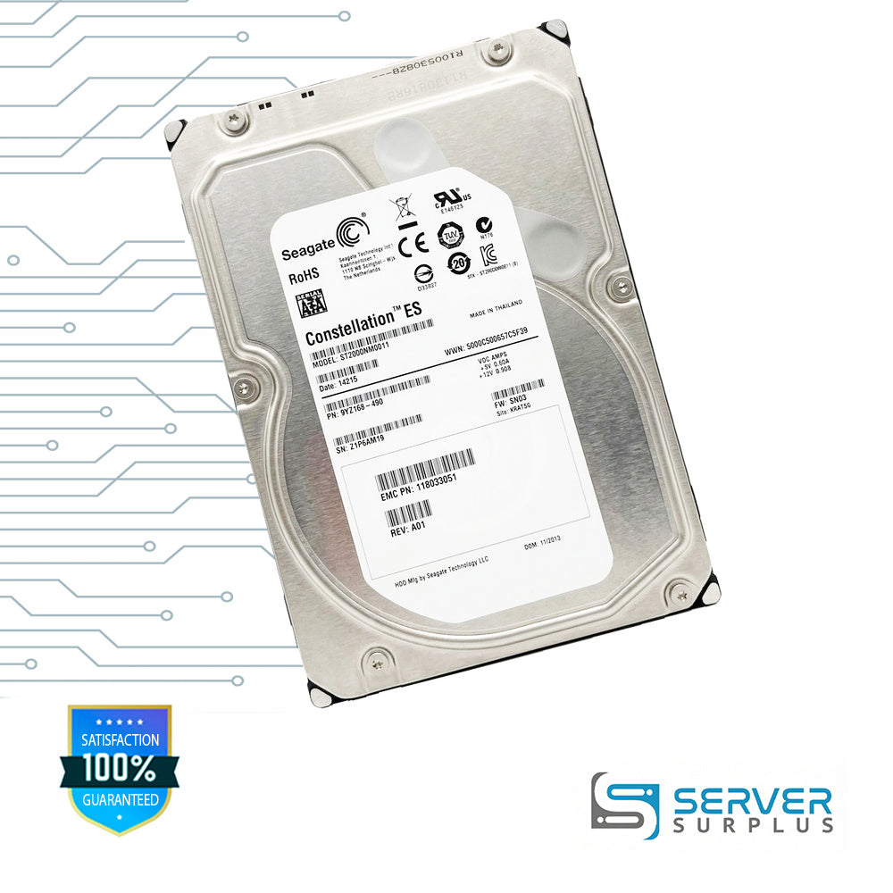 EMC Constellation ES 3.5 in Enterprise HDD | 118033051 | ST2000NM0011