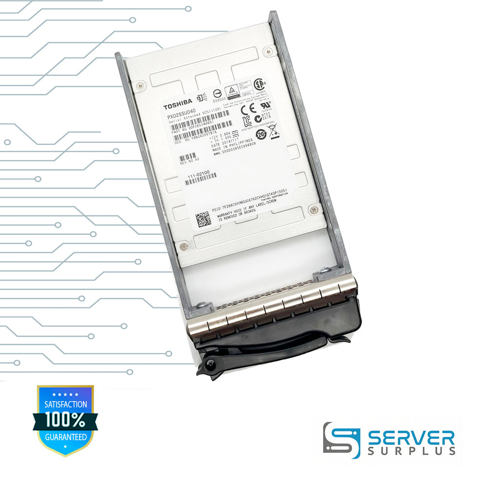 Toshiba 400GB SAS 12Gb/s 2.5 in Enterprise SSD | PX02SSU040 | SDFCB01NKB01