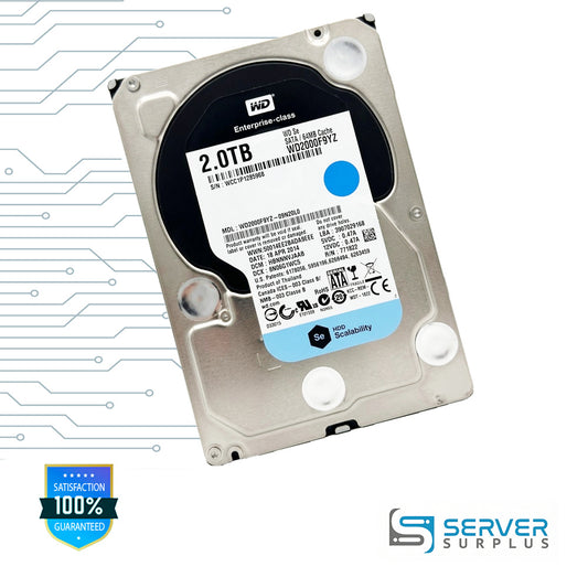 WD Se 2TB SATA 3.5 in Enterprise HDD | WD2000F9YZ