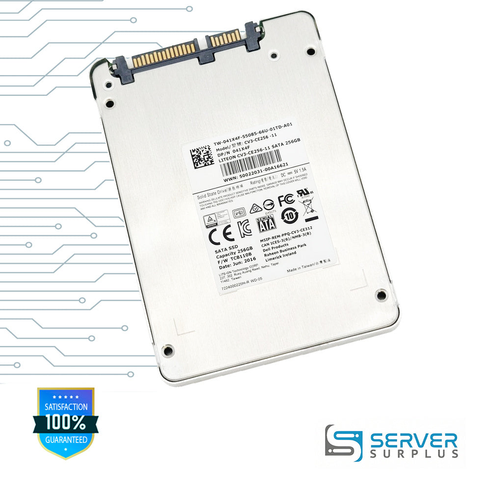 Dell 256GB SATA 2.5 in Enterprise SSD | 041X4F | CV3-CE256-11 | 41X4F