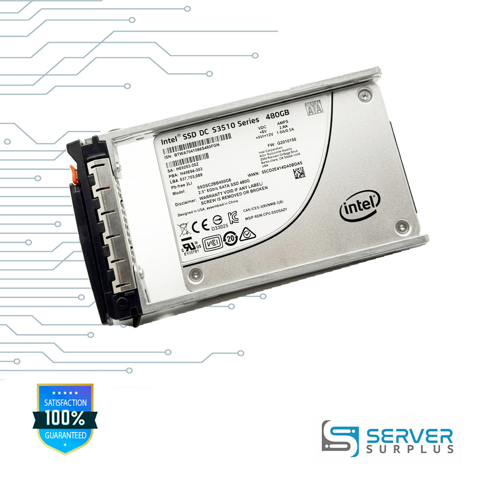 Intel SSD DC S3510 Series 480GB SATA 6Gb/s 2.5 in Enterprise SSD | SSDSC2BB480G6